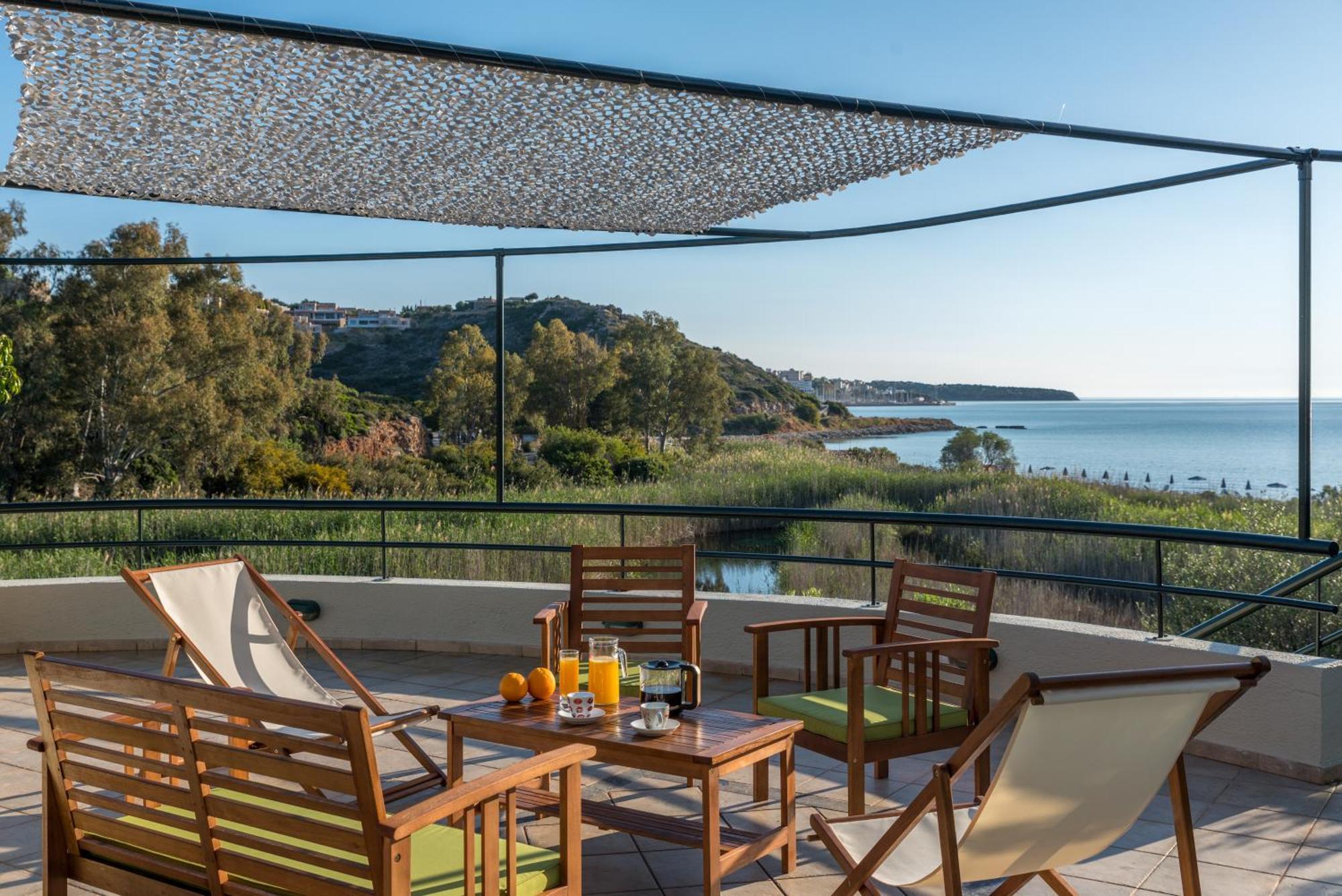 Coastal Dream Beachview Jacuzzi& Sauna Amoudara  Exterior photo
