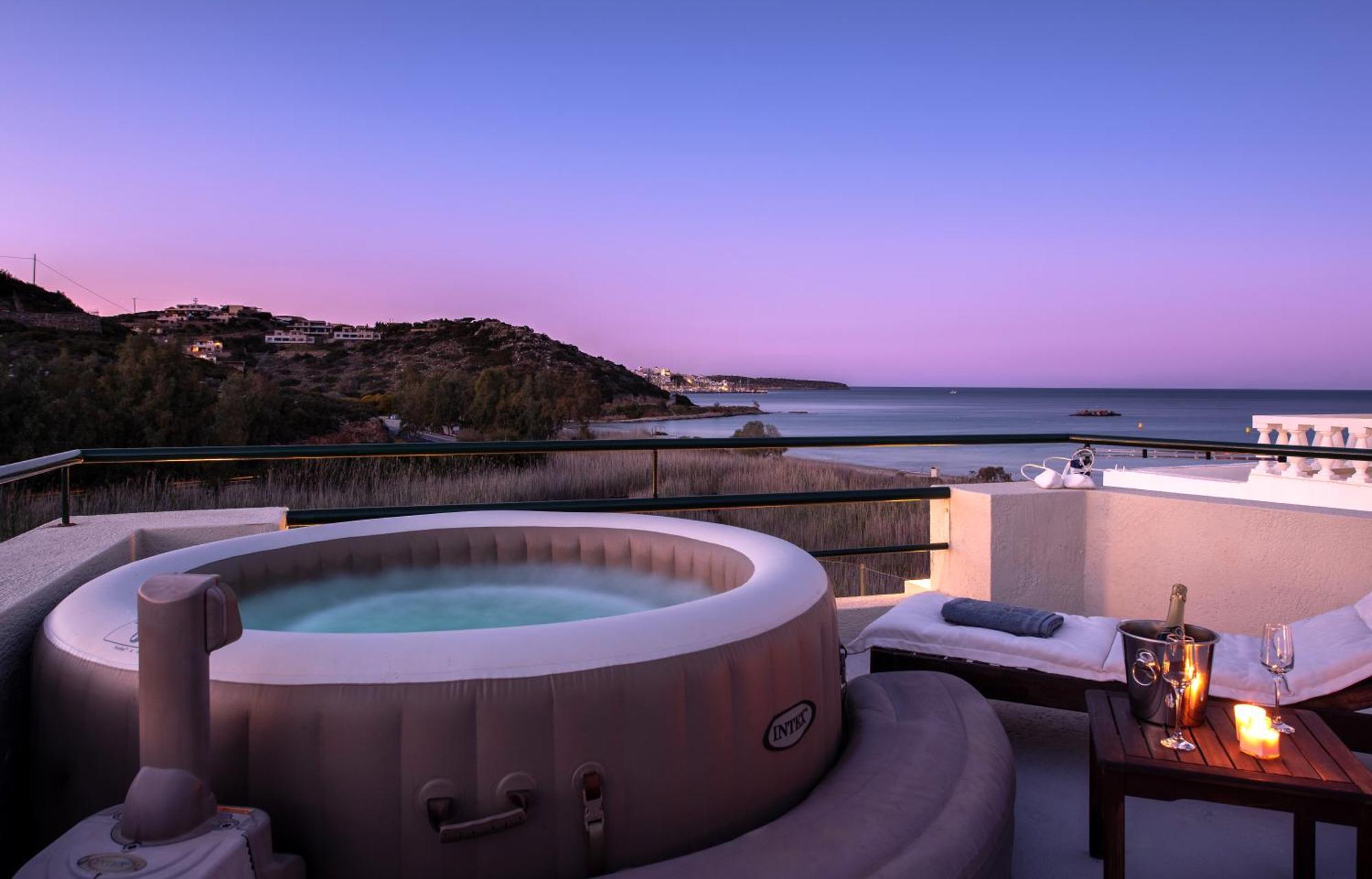 Coastal Dream Beachview Jacuzzi& Sauna Amoudara  Exterior photo