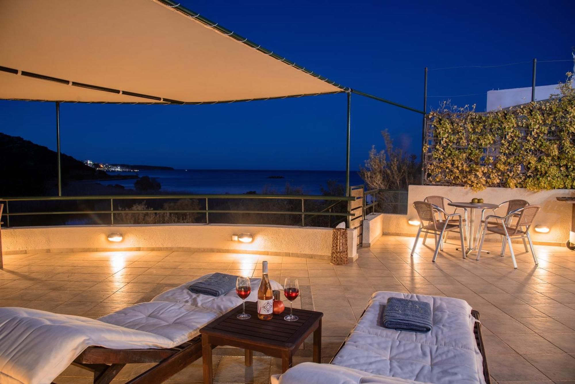 Coastal Dream Beachview Jacuzzi& Sauna Amoudara  Exterior photo