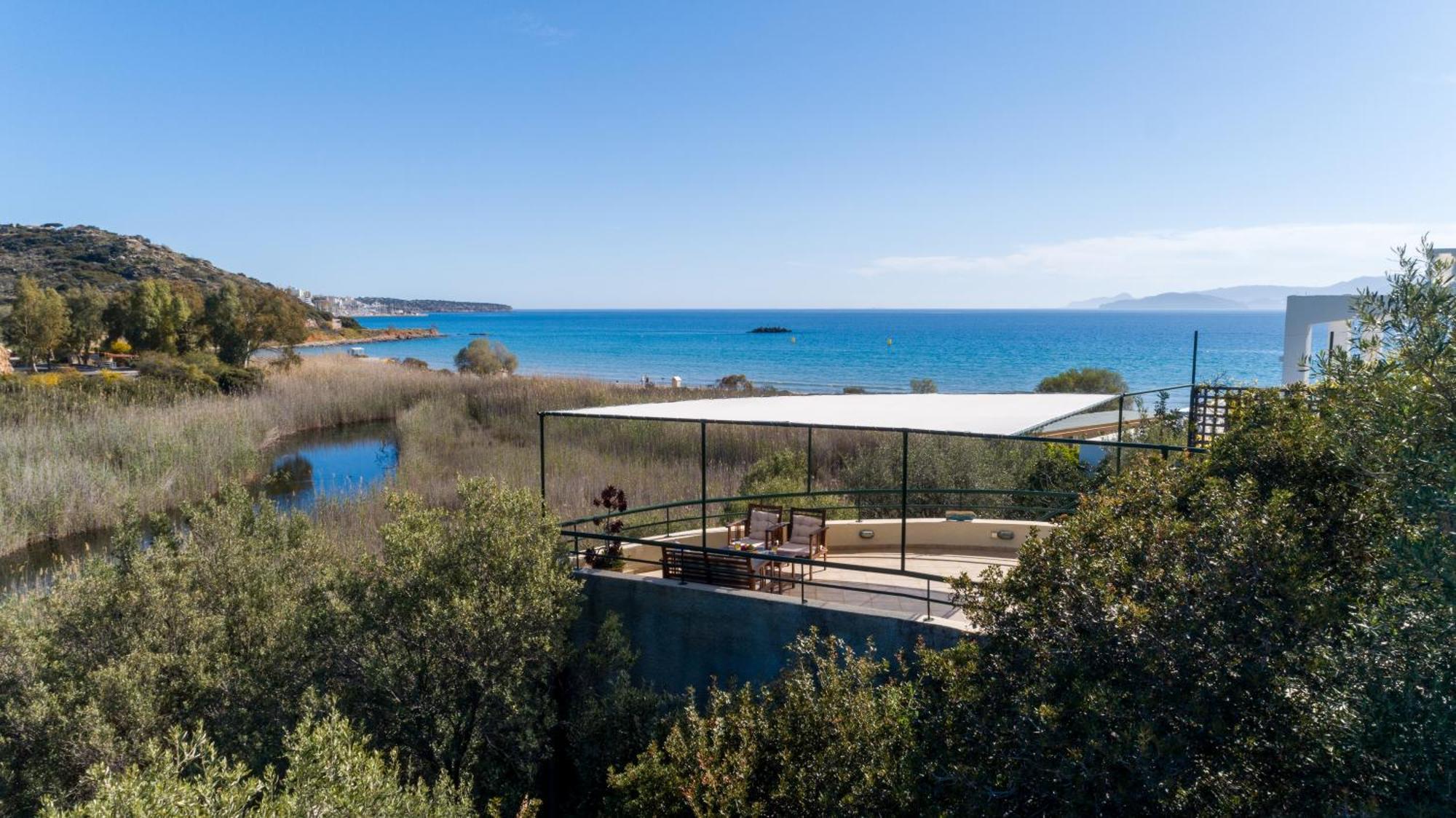 Coastal Dream Beachview Jacuzzi& Sauna Amoudara  Exterior photo