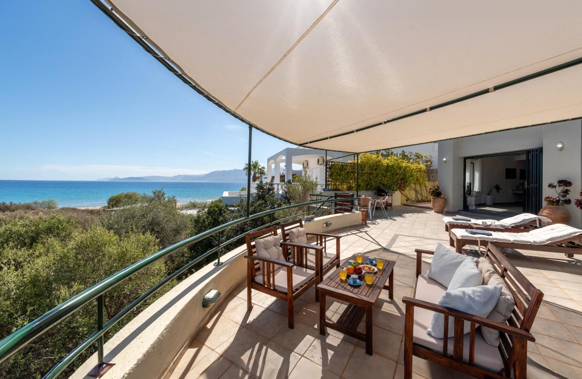 Coastal Dream Beachview Jacuzzi& Sauna Amoudara  Exterior photo