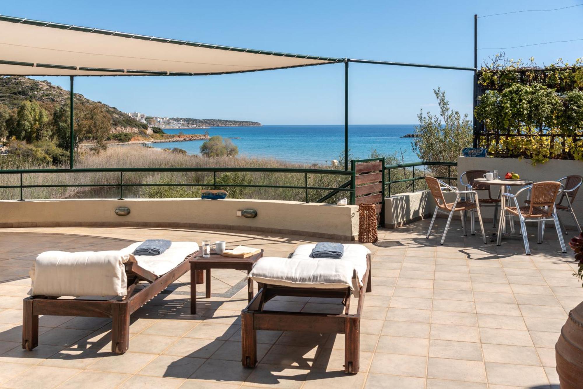Coastal Dream Beachview Jacuzzi& Sauna Amoudara  Exterior photo