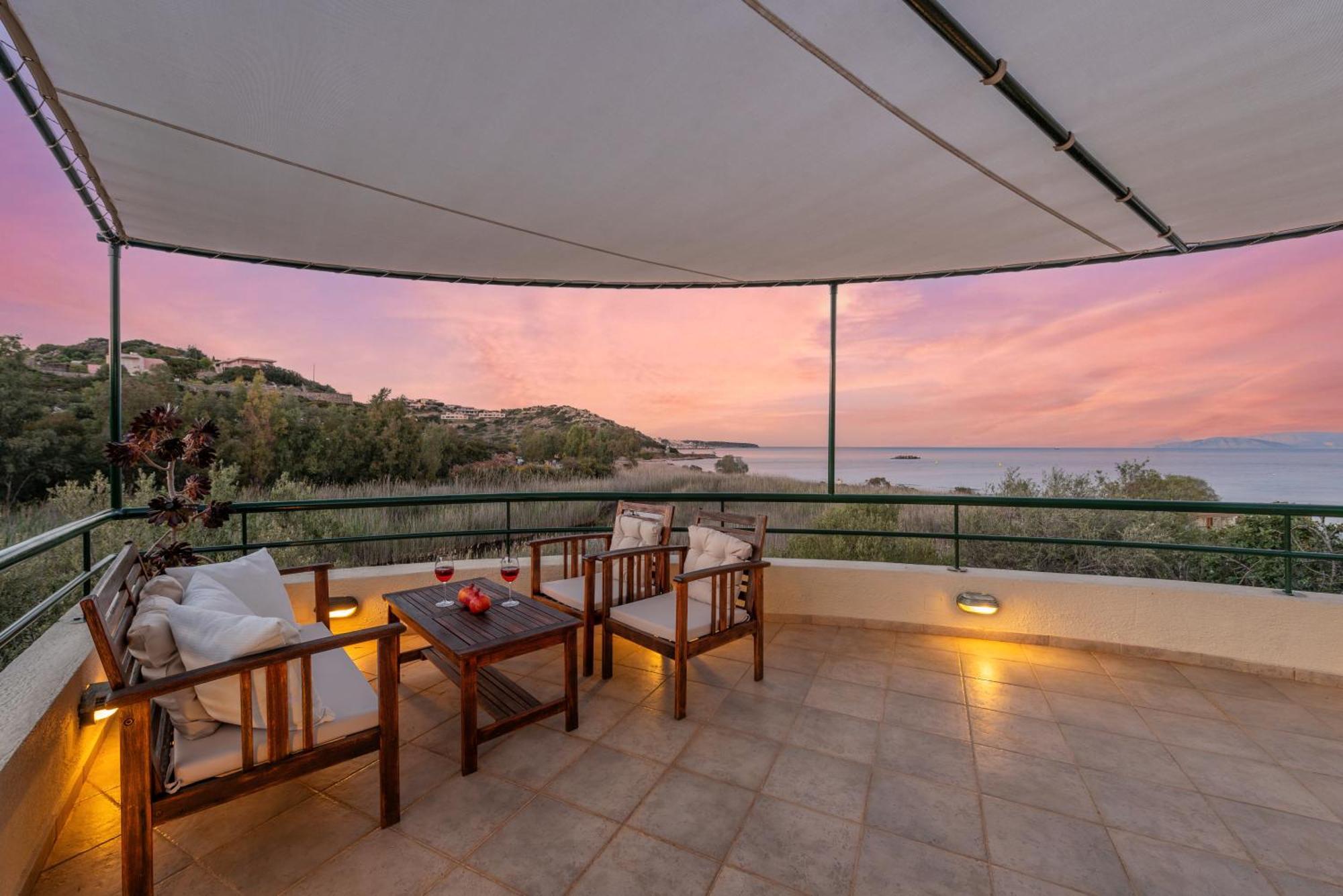 Coastal Dream Beachview Jacuzzi& Sauna Amoudara  Exterior photo