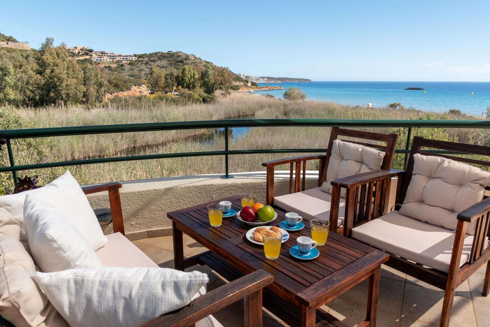 Coastal Dream Beachview Jacuzzi& Sauna Amoudara  Exterior photo