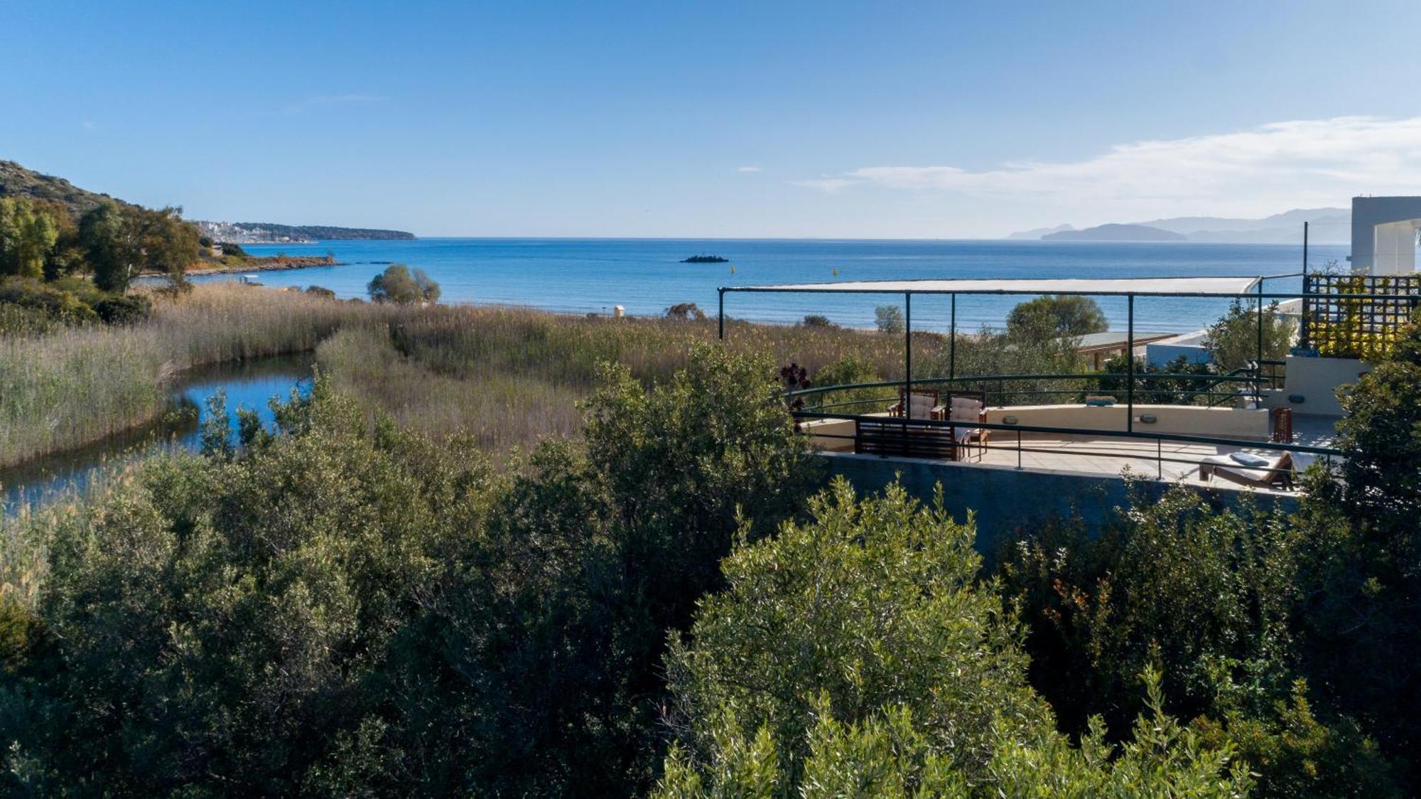 Coastal Dream Beachview Jacuzzi& Sauna Amoudara  Exterior photo