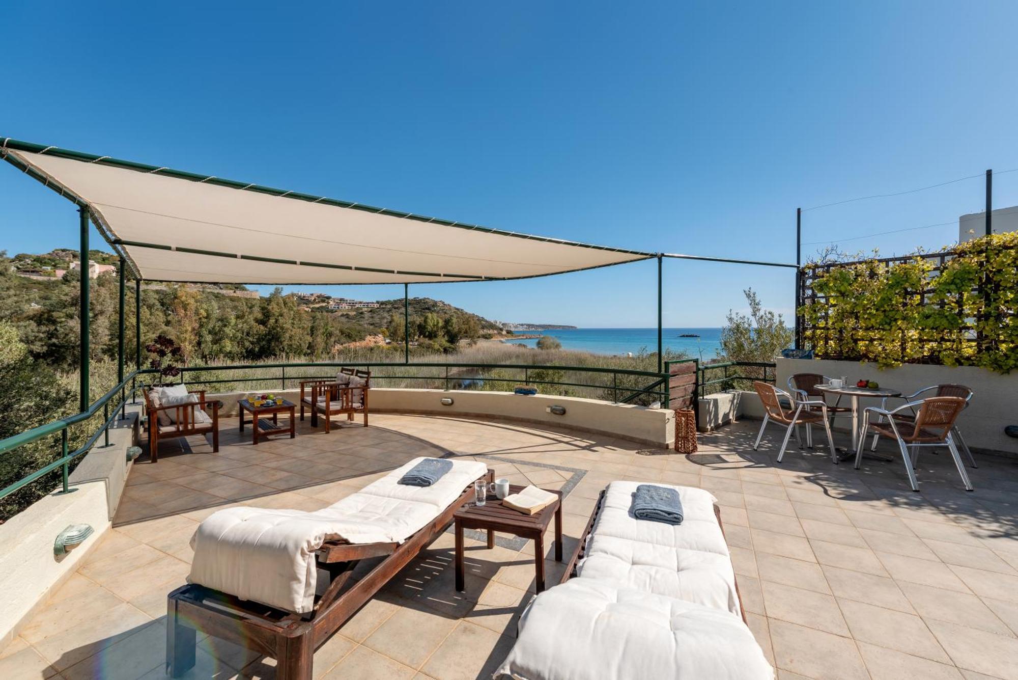 Coastal Dream Beachview Jacuzzi& Sauna Amoudara  Exterior photo